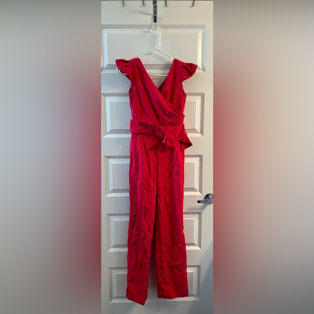 Red Antonio Melani jumpsuit